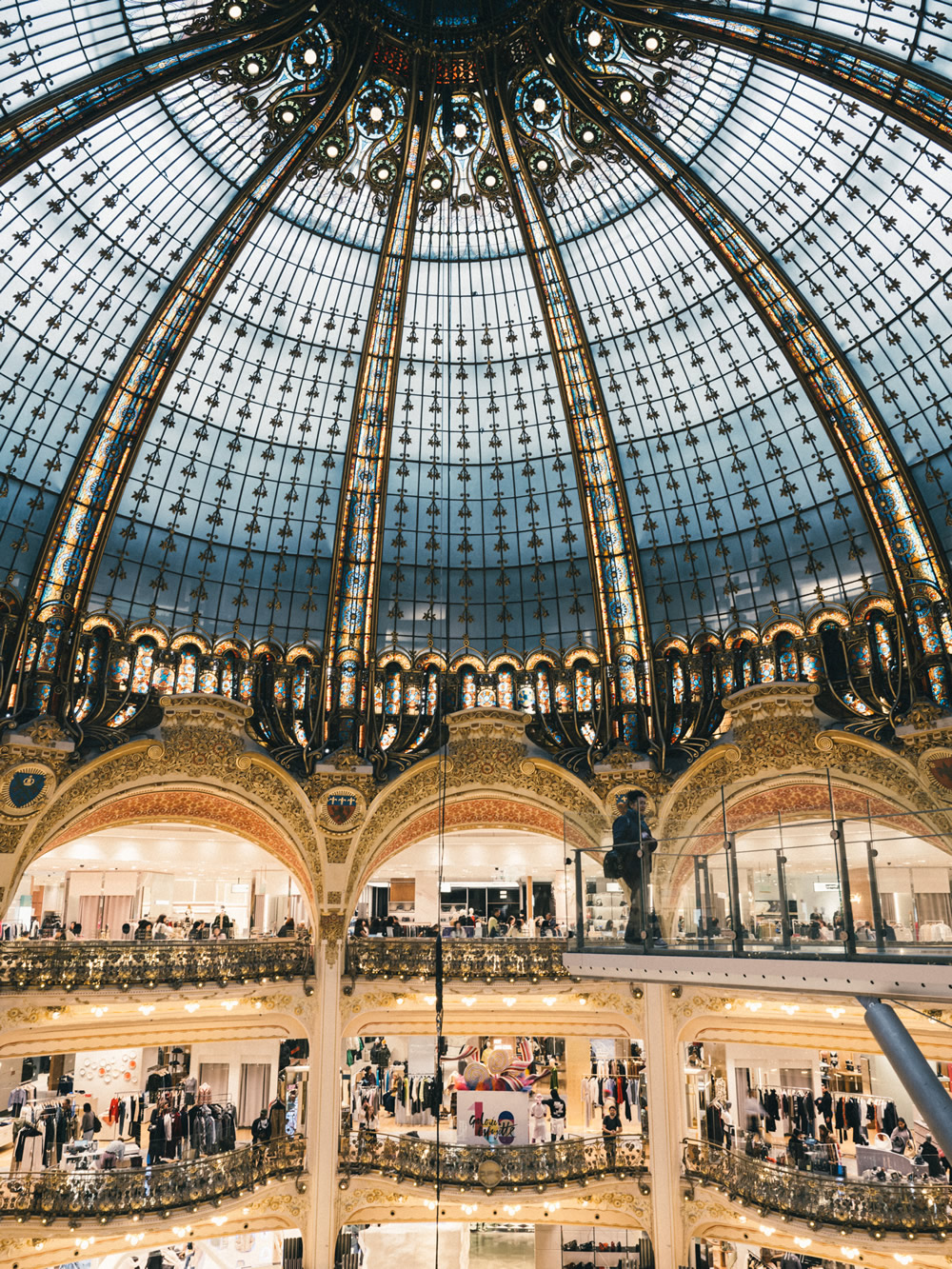 Warenhuis Galeries Lafayette in Parijs